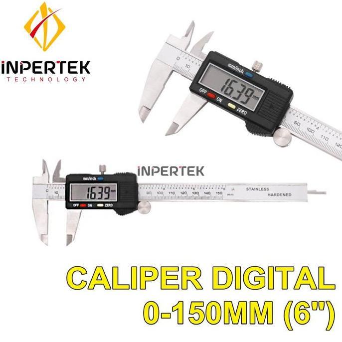 ADZKIMI Vernier Digital Caliper ABSOLUTE 150 mm Sigmat Digital Bkn Mitutoyo 6"