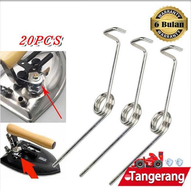 DZAIGIZAGA 20pcs Per Setrika Uap / Kawat Per Setrika Uap / Per Kawat Kepala Setrika / Spring