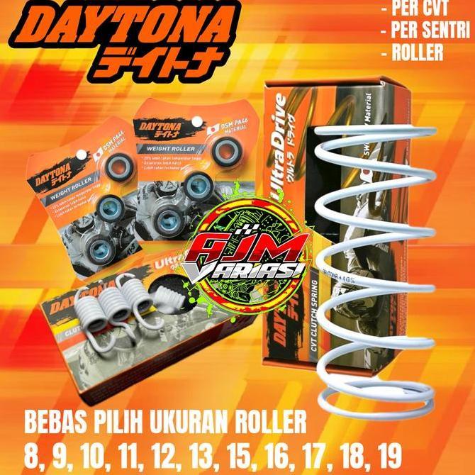Upgrade Paket Akselerasi CVT Racing DAYTONA Vario 150, Vario 160, PCX 159, PCX 160, Stylo 160