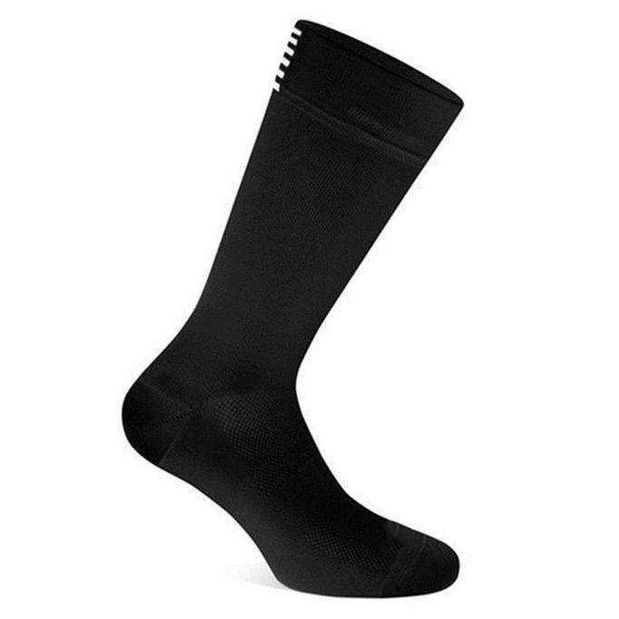 TJANMON Kaos Kaki Pria Panjang Hitam Polos/ kaos kaki olahraga panjang