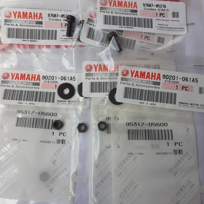 baut ring mur kepet flap karet spakbor belakang rx king