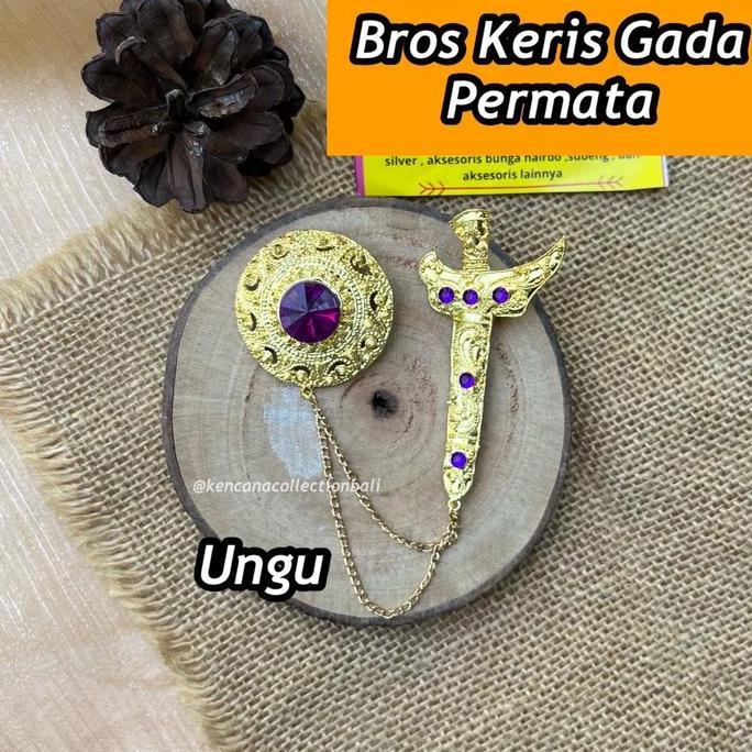 Bros Keris Cowok / Bros Hiasan Pria