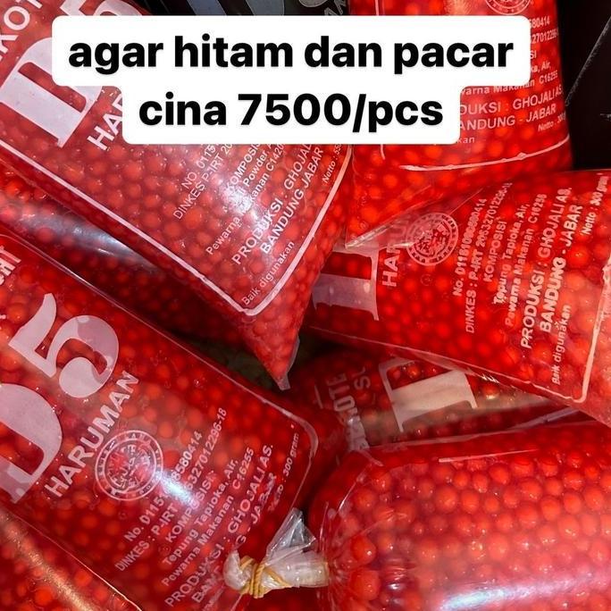 sekoteng bulat/pacar cina mutiara/bungkus