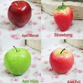 buah untuk pajangan jus/buah contoh etalase/buah mainan/buah-buahan