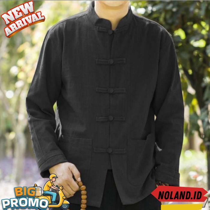 Kkm Koko Cheongsam Baju Pria Lengan Panjang Update Modern Terbaru