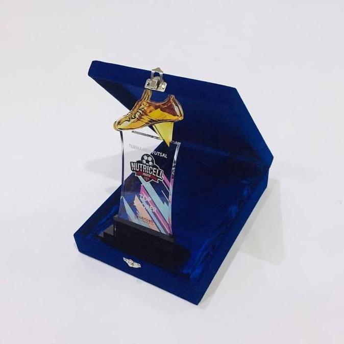Piala Untuk Lomba Futsal Trophy Medali Custom (Include Box)