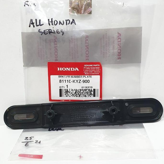 BRACKET DUDUKAN PLAT NOMOR VARIO 125 150 ORI ASLI AHM 81110-KYZ-900