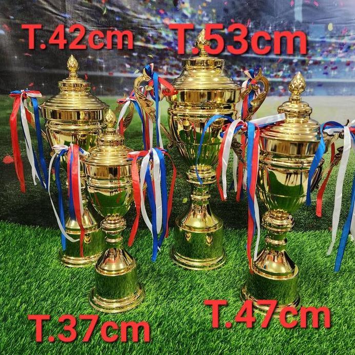 piala/trophy bahan full metal/logam