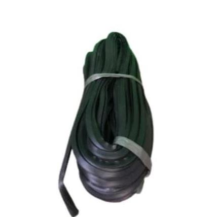 Karet 078 Hitam/Karet C Kecil /Kusen Aluminium Panjang 40 Meter