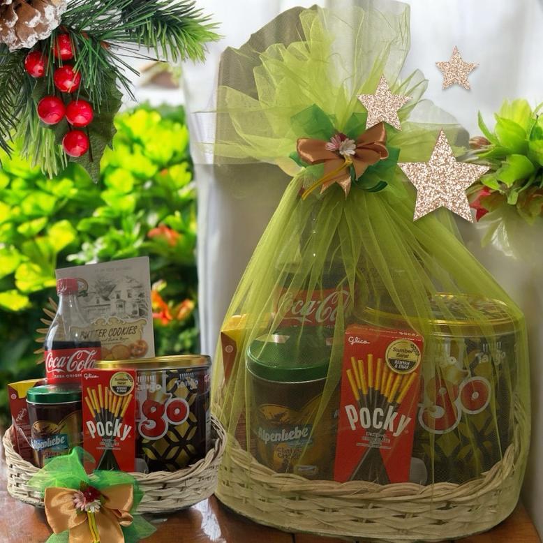 VELUXESPACE PARCEL HAMPERS LEBARAN / NATAL / IMLEK UNIK / PARCEL MEWAH MURAH HEMAT