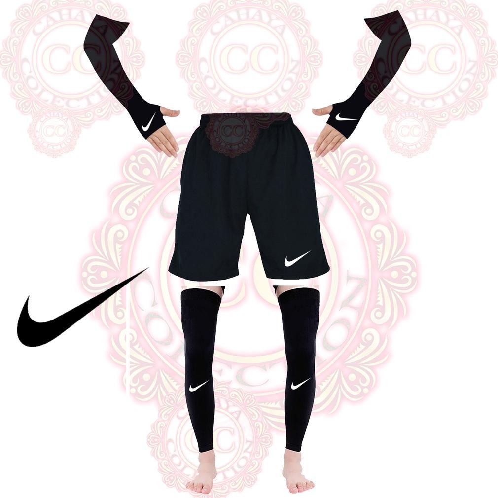 HOT 1SET CELANA PENDEK,MANSET KAKI,MANSET TANGAN,MANSET OLAHRAGA,MANSET SPORT,MANSET VOLLY,BASKET,FU