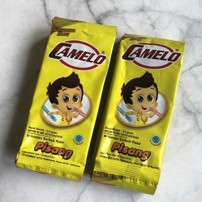 BAHAN ES SUNTIK CAMELO BUBUK ES CAMELO PER RENCENG