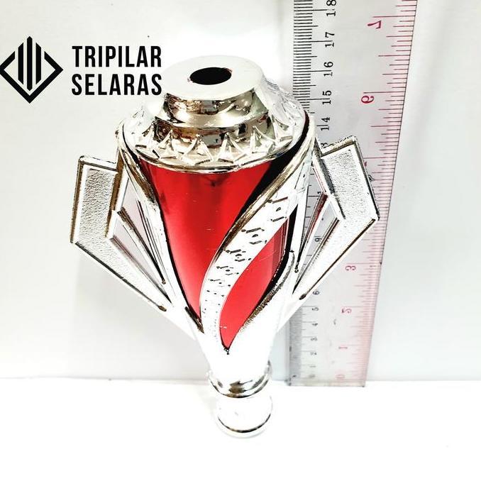 Body Trophy / Piala 116 - UC Warna Silver Merah