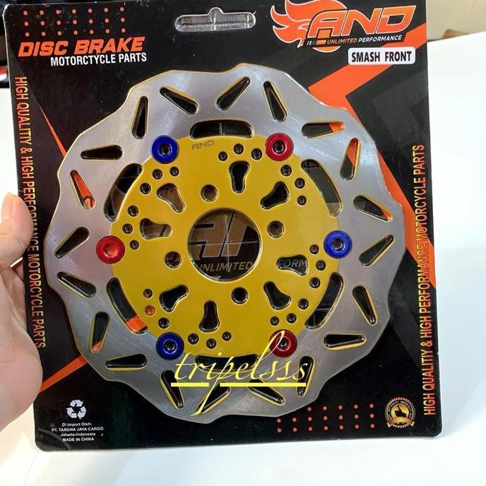 Piringan Cakram Depan Variasi Smash / Shogun 125 / Spin / Skywave / Skydrive Diameter 220 Mm