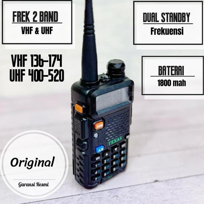 Sale Ht Texas Tx 2 / Ht Dual Band / Handy Talkie Texas Tx2