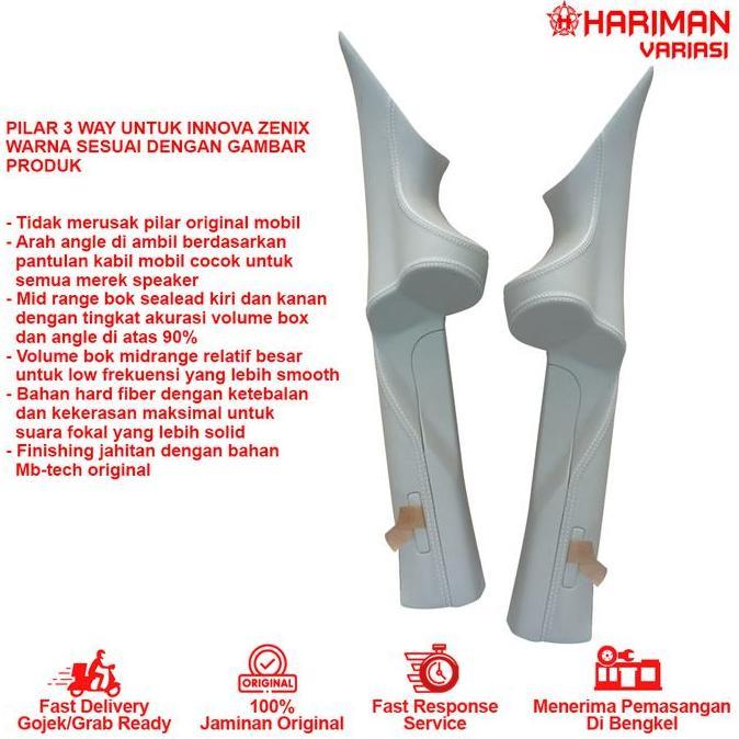 Promo Pilar Audio 3 Way Innova Zenix