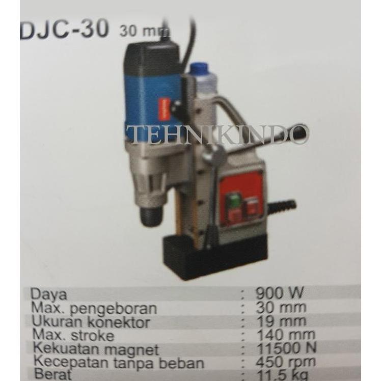 Mesin Bor Magnetic / Magnetic Drill Djc-30