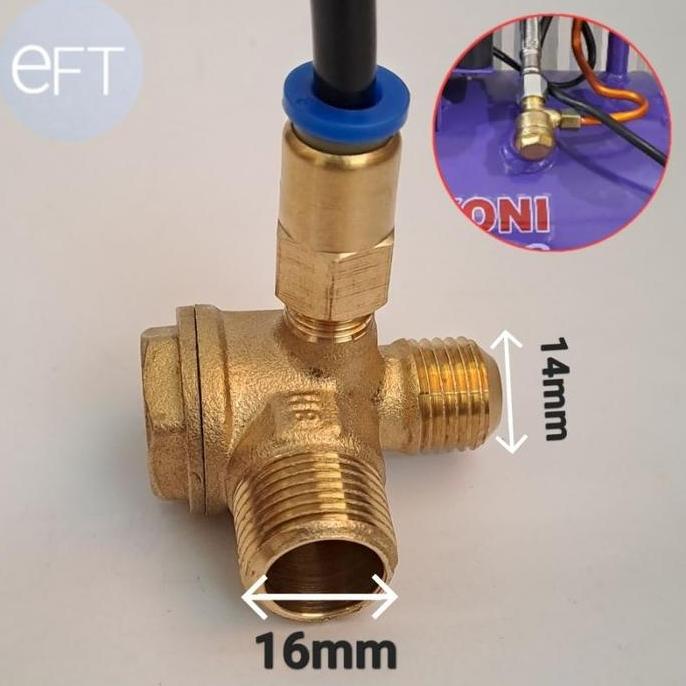 CHECK VALVE KOMPRESOR OILESS (SET)