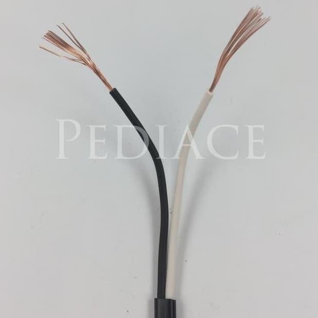 Kabel Listrik 2 X 0.75 Mm Serabut-Rambut Paragon Oval Cord 1 Rol (50M)
