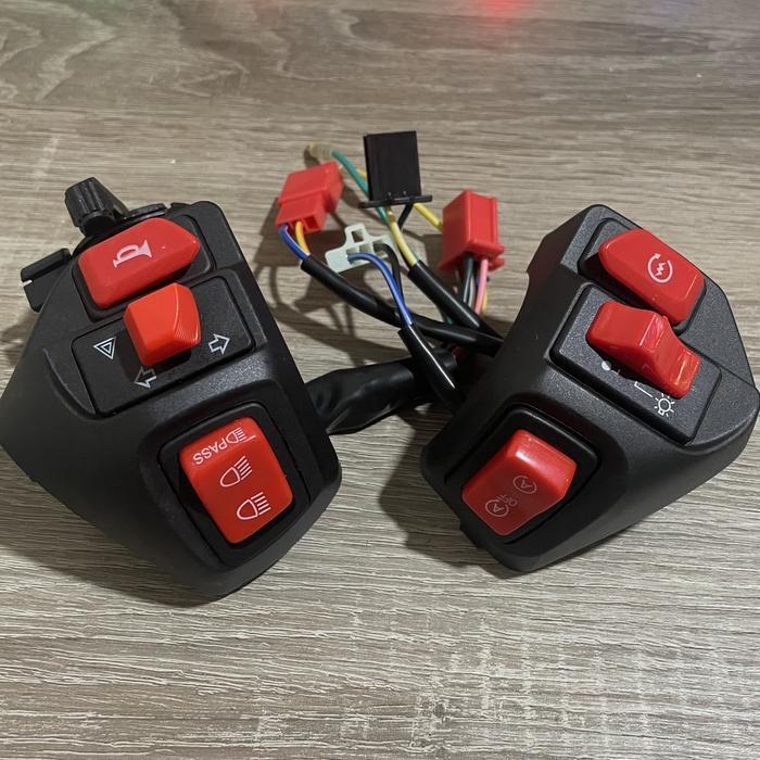 SAKLAR SET DOMINO KANAN KIRI PLUS HAZARD MIO MIO SOUL MIO SPORTY MIO