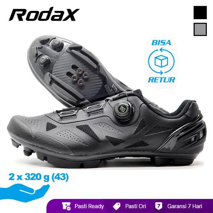 RodaX Trabaz II Cleat MTB Gravel Shoes Sepatu MTB Proper SPD Cleat