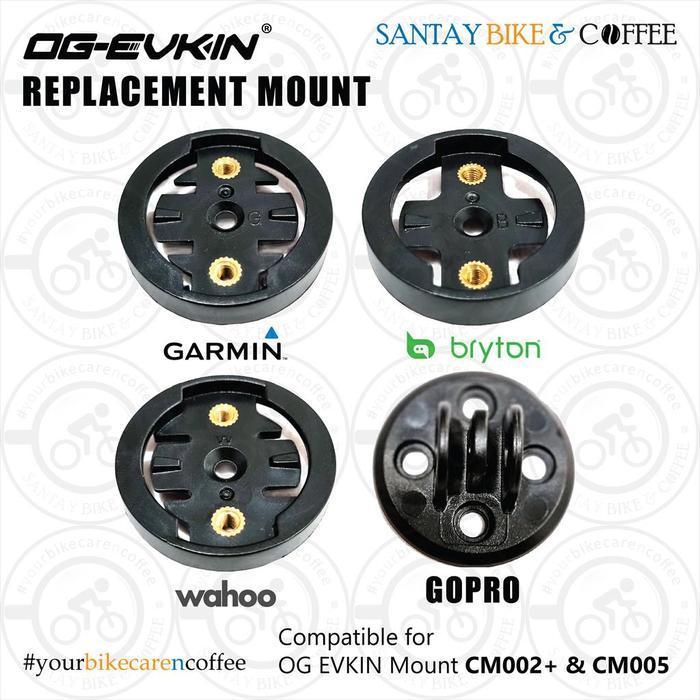 Cyclocomp Replacement Mount untuk Garmin Bryton Wahoo Gopro