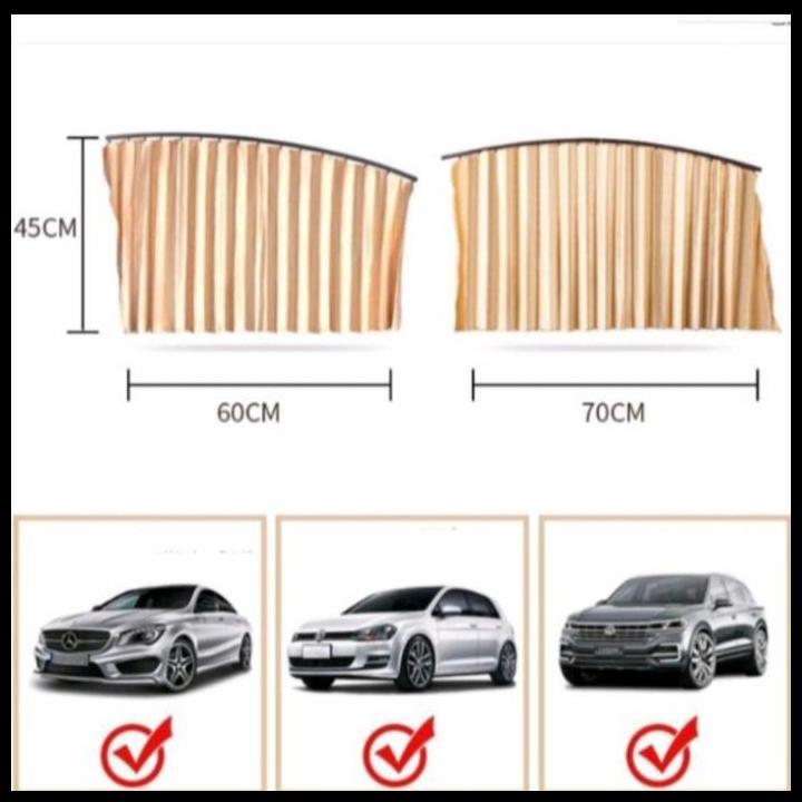 TERLARIS HORDENG JENDELA MOBIL TIRAI MAGNET MOBIL ALL NEW RUSH/TERIOS 