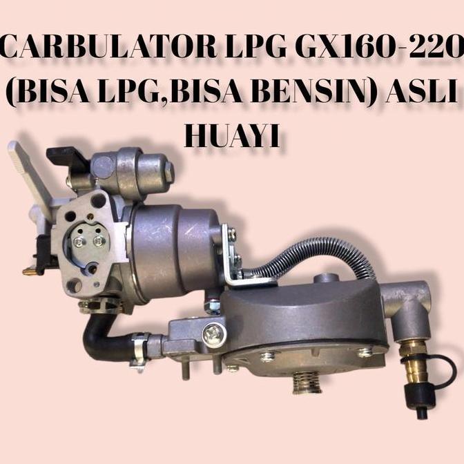 Carbulator Lpg/Converter Kit Gx160.200.220 Asli Huayi