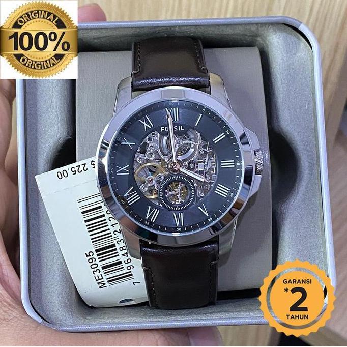 F0SSIL Me3095 Brown Automatic 44mm Original