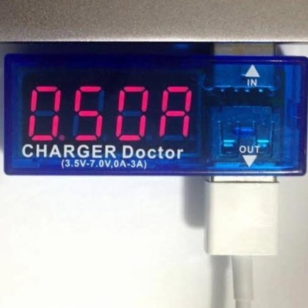 USB DOCTOR VOLTMETER AMPERE METER DIGITA MULTIMETER MULTI TESTER