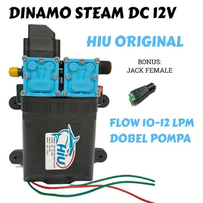 Promo Mesin Steam Dobel Pompa Hiu 10-12Lpm High Pressure