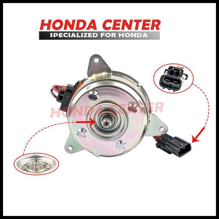 TERLARIS ASLI,MOTOR FAN RADIATOR BRIO 2015 2016 2017 2018 2019 MANUAL 1 KIPAS 