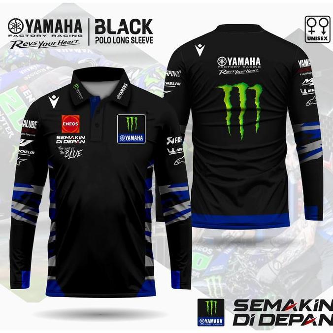 jersey crew motogp yamaha monster 2025 kaos motogp yamaha kaos jersey racing
