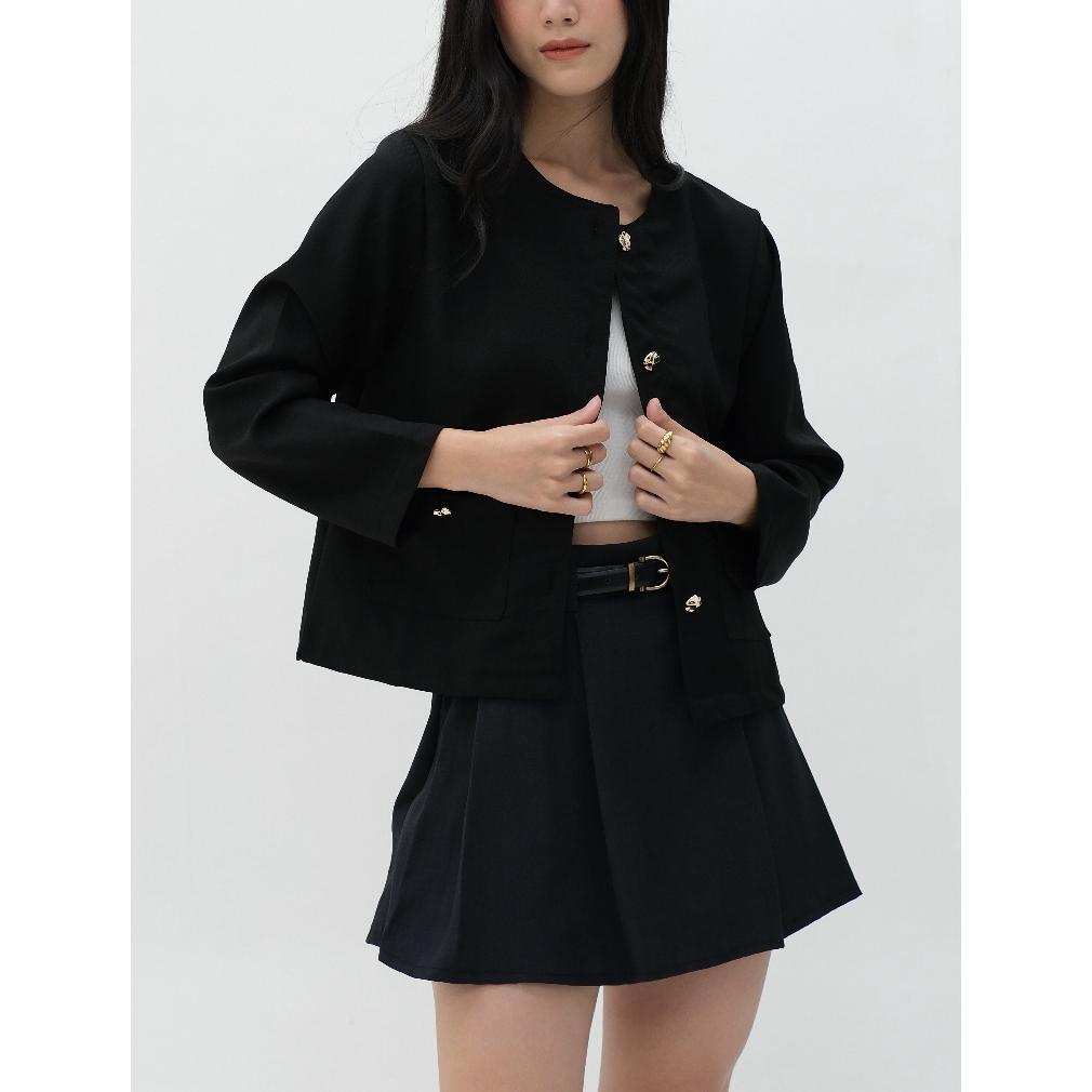 CUCI GUDANG BLAZER SEMI WOOL WANITA | SCARLETT BLAZER | HULM