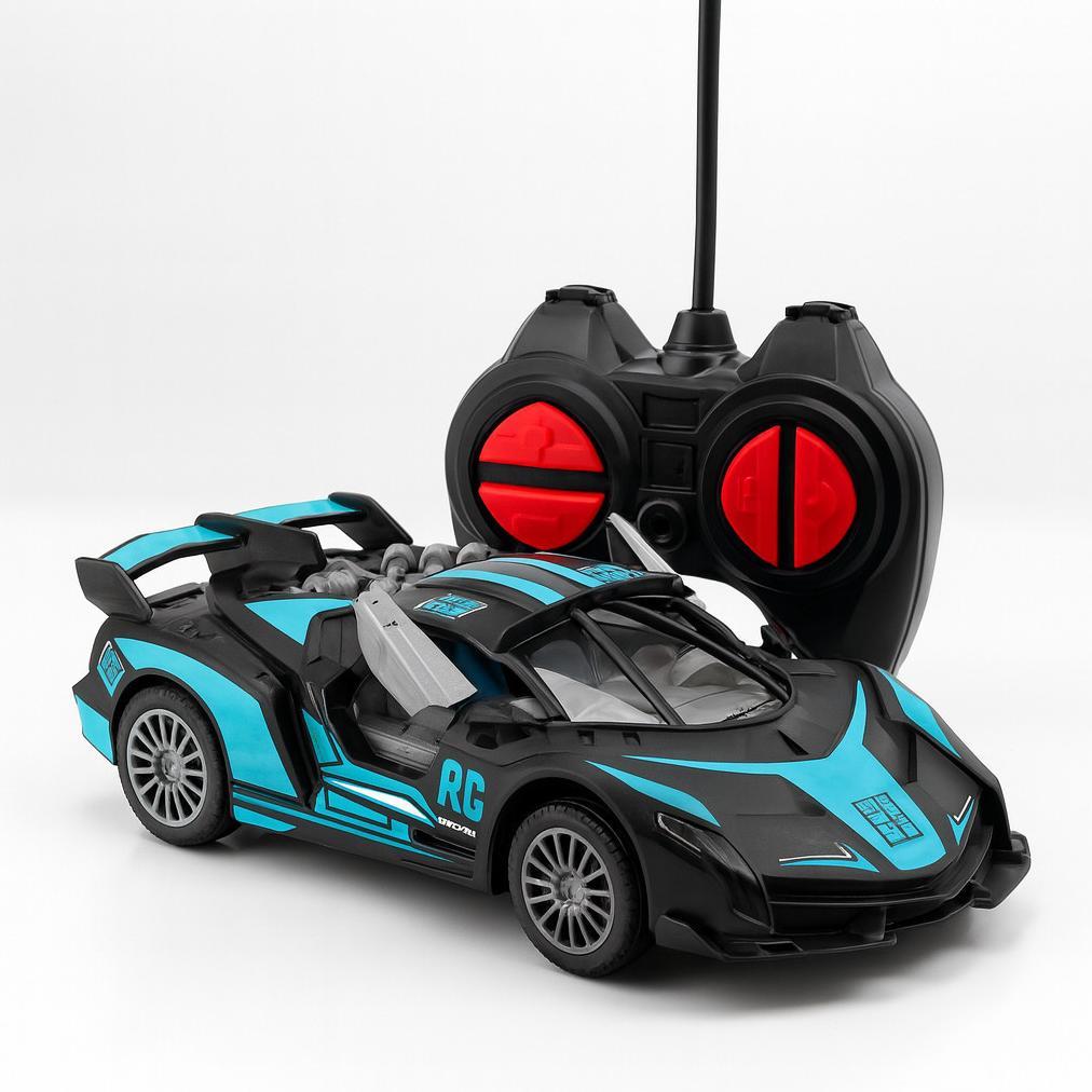 super deal mainan mobil extreme sport remote control sedan racing speed 4 channel rc car express