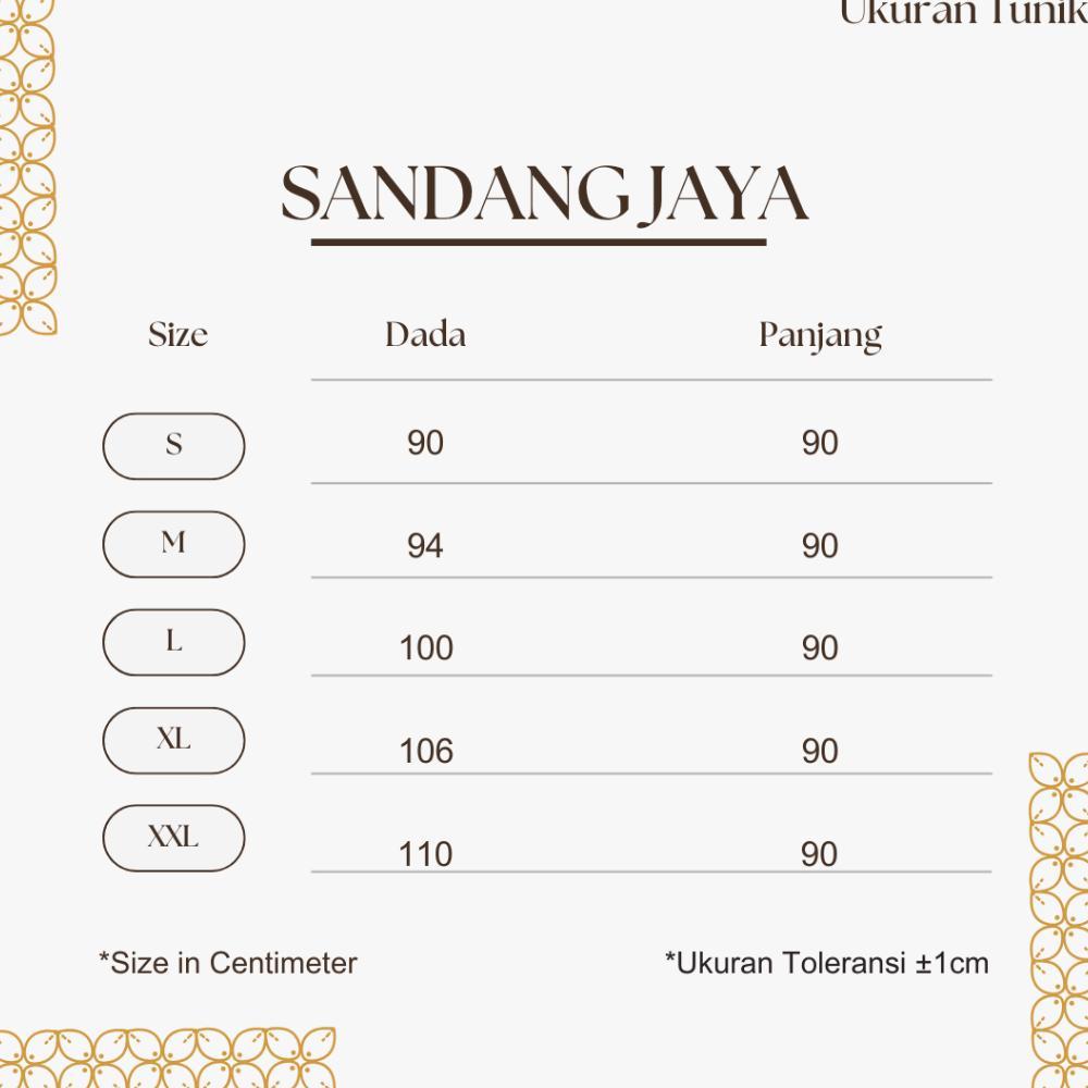 Big Promo Sandang Jaya - Long Tunik Sleeveless Bunga Atasan Batik Wanita Terbaru Outfit Kondangan Ha