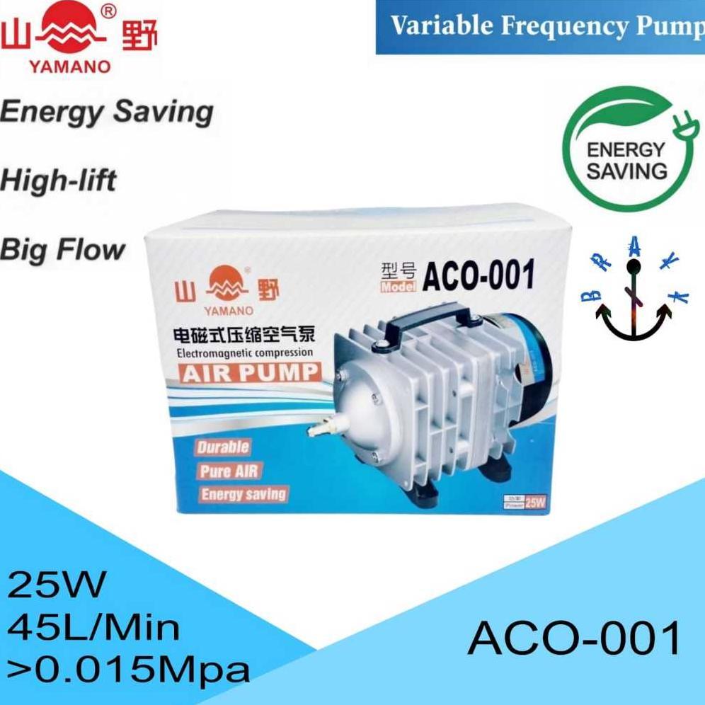 Mesin Pompa Udara Aerator Air pump Compressor Yamano ACO 001