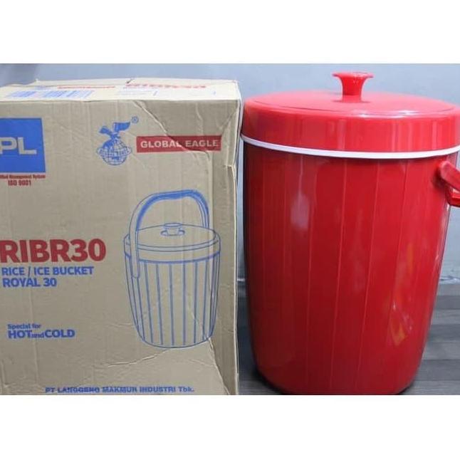 Rice Buet Tempat Es Tempat Termos Nasi Global Eagle 30 Liter
