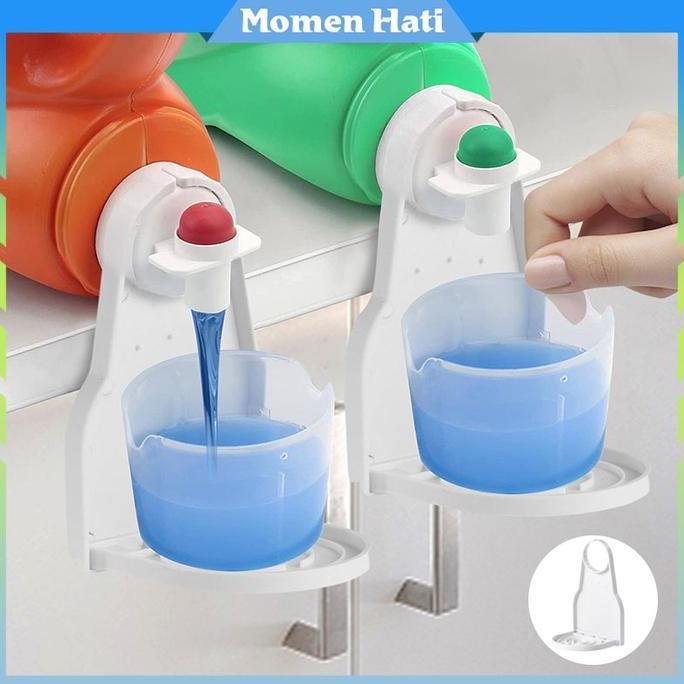 ZISIMAHE Tempat Gelas Deterjen Cucian Tanpa Lubang / Rak Gantung Lipat / Kamar Mandi