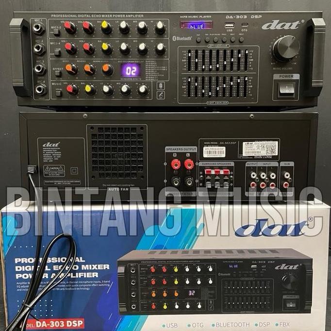 Power amplifier DAT DA 303 original dat da 303 real pict