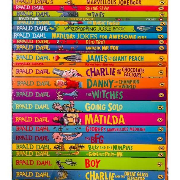 KOLEKSI TERLENGKAP Roald Dahl Collection 24 Books Buku Impor Anak English Imported Book ICA