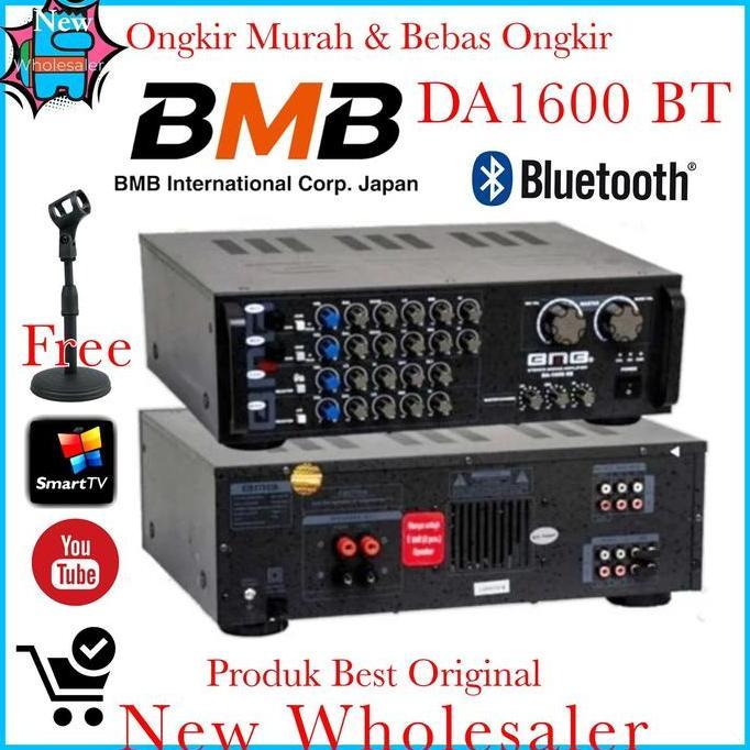 Power Amplifier Bmb DA1600Se Bluetooth Original DA 1600 BT resmi