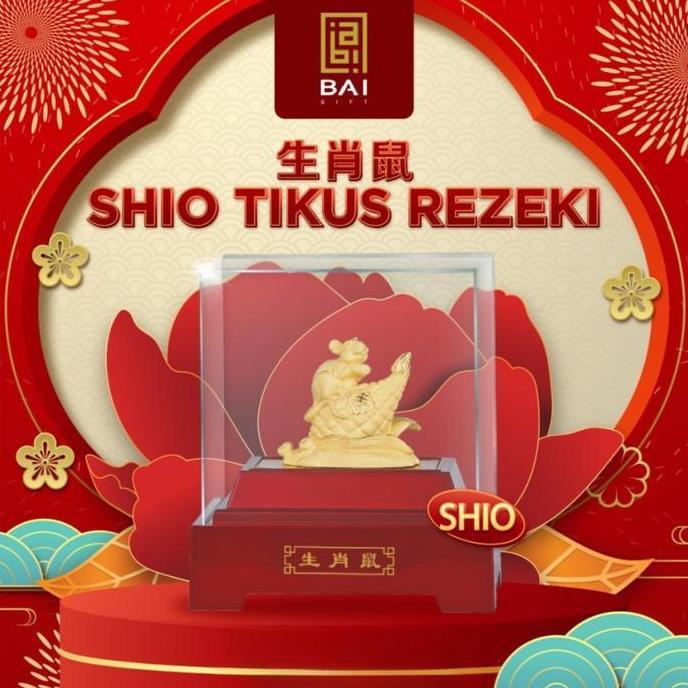 Pajangan Patung 12 Shio Patung Emas Berkualitas Patung Shio