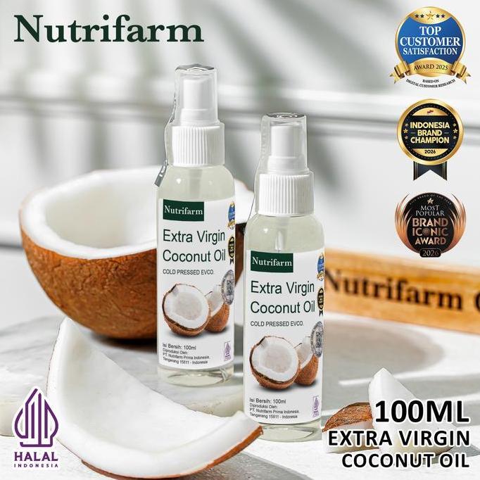 Cod,Bisa- Extra Virgin Coconut Oil Vco Minyak Kelapa 100Ml 250Ml 500Ml 1000Ml