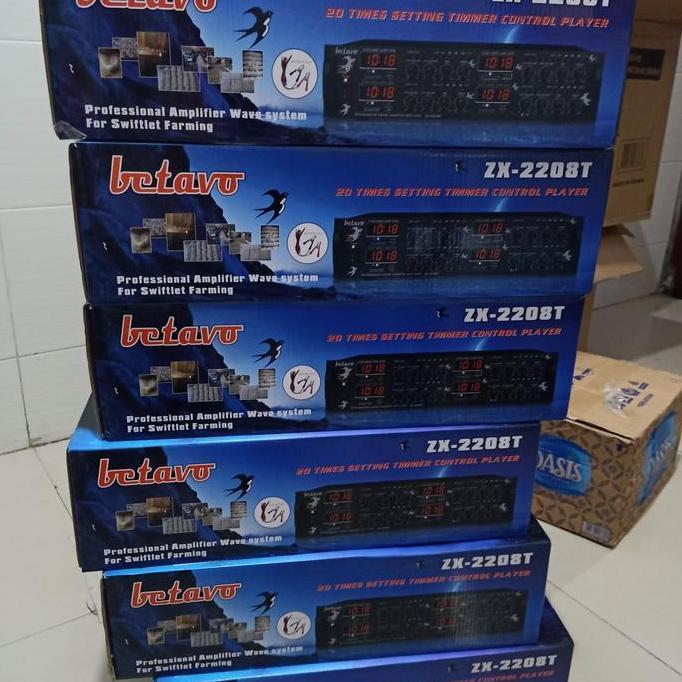 Ampli walet Betavo Zx 2208T amplifier walet 4 player