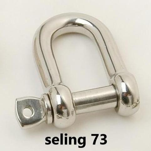 Segel D 20 mm SS / D Shackle Clamp / Shackle Dee Stainless Steel 304