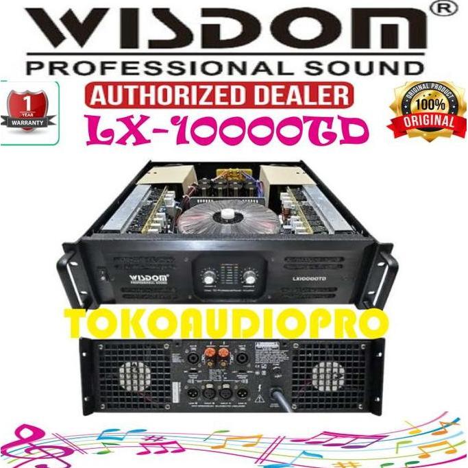 Wisdom LX-10000TD Professional Power Amplifier Wisdom LX10000TD