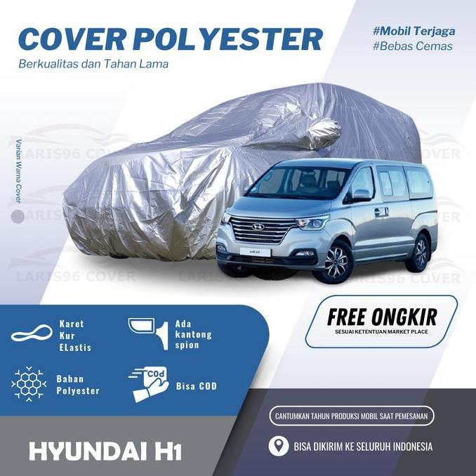 Promo Body Cover Mobil Hyundai H1 Sarung Penutup Mantel Mobil H1 Diskon