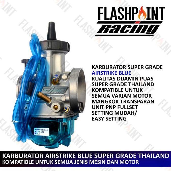 Karburator Keihin Airstrike Pwk 24 26 28 30 33 34 35 36 38 40 42 Sirip Karbu Cpo Air Strike Beat Var