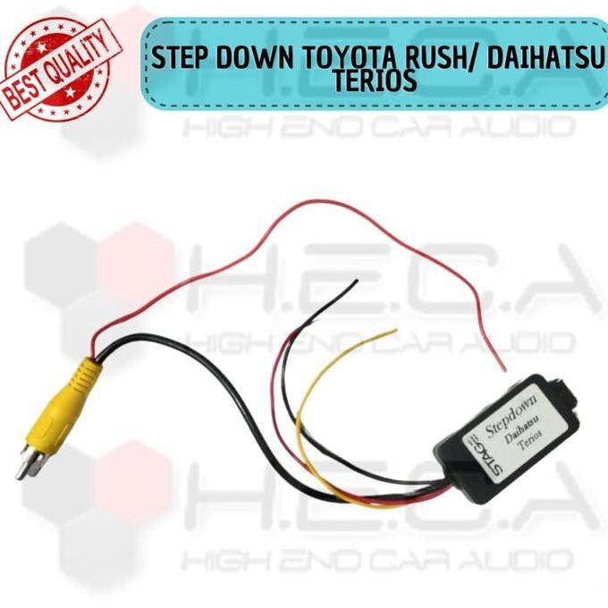 Step Down Camera 360 Toyota Rush & Daihatsu Terios Stepdown Kamera 360 Bawaan Oem Converter Socket S